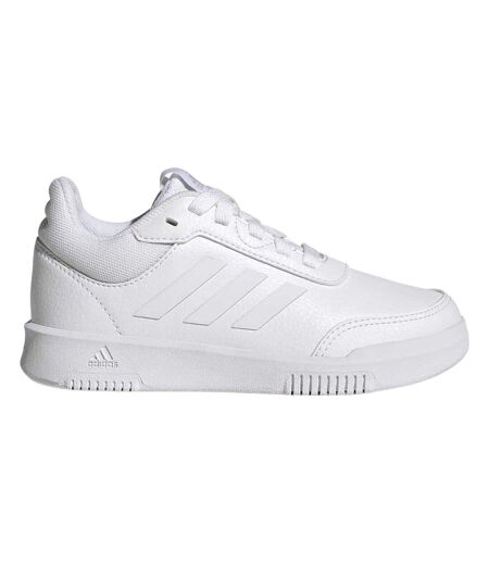 Boys Tensaur 3 Leather Trainers White Adidas