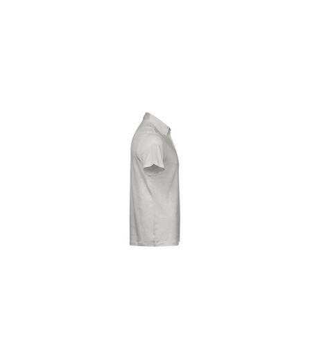 Mens Pima Short Sleeve Cotton Polo Shirt Cement Tee Jays