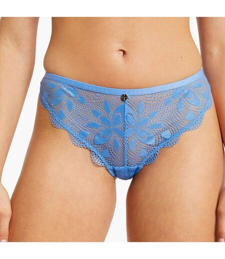 Tanga bleu Sarah Dentelle