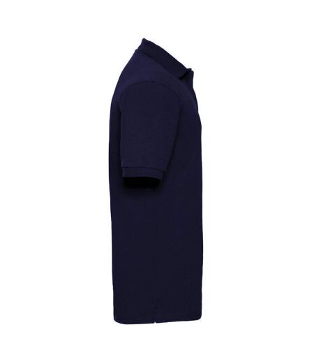 Polo À Manches Courtes Hommes Bleu Marine Russell