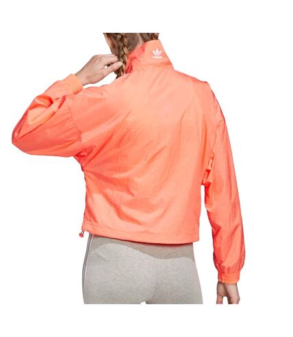 Veste orange femme Adidas Large Logo