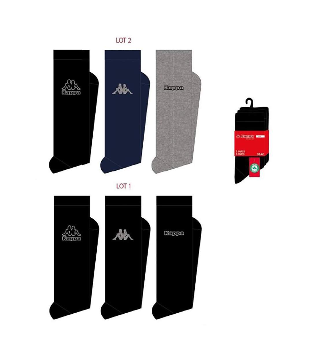 Chaussettes Homme VILLE KAPPA Pack de 6 Paires 0787