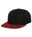 Casquette De Baseball Premium Noir Rouge Flexfit-3
