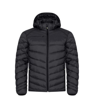 Mens Idaho Padded Jacket Black Clique