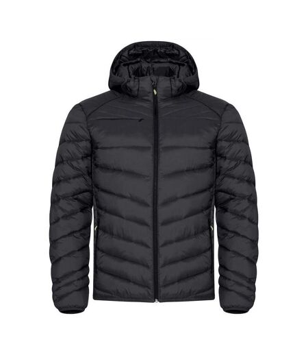 Mens Idaho Padded Jacket Black Clique