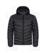 Mens Idaho Padded Jacket Black Clique-1