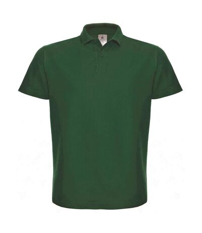 Polo id.001 homme vert bouteille B&C B&C