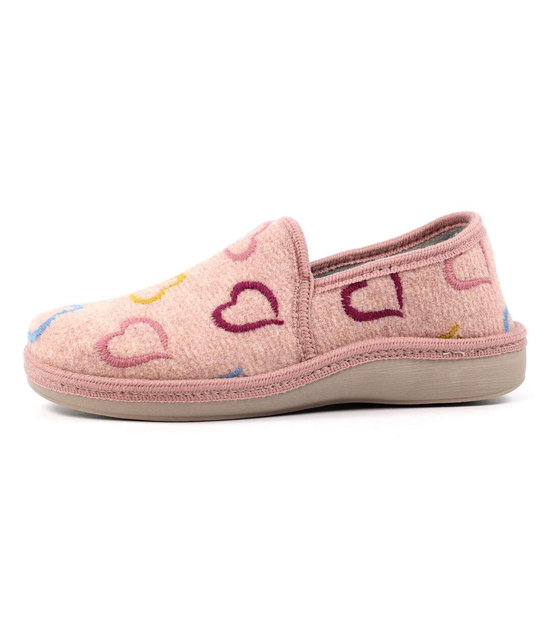 Chaussons Joyful Femme Rose Lunar-2
