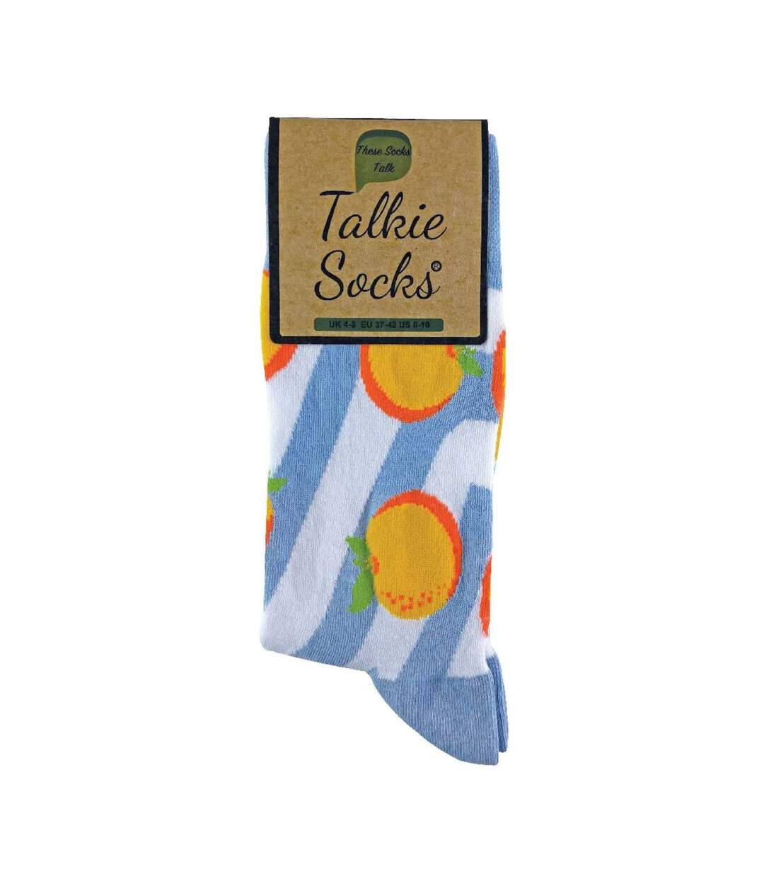 1 Pack Ladies Cotton Novelty Design Fruit Socks-2