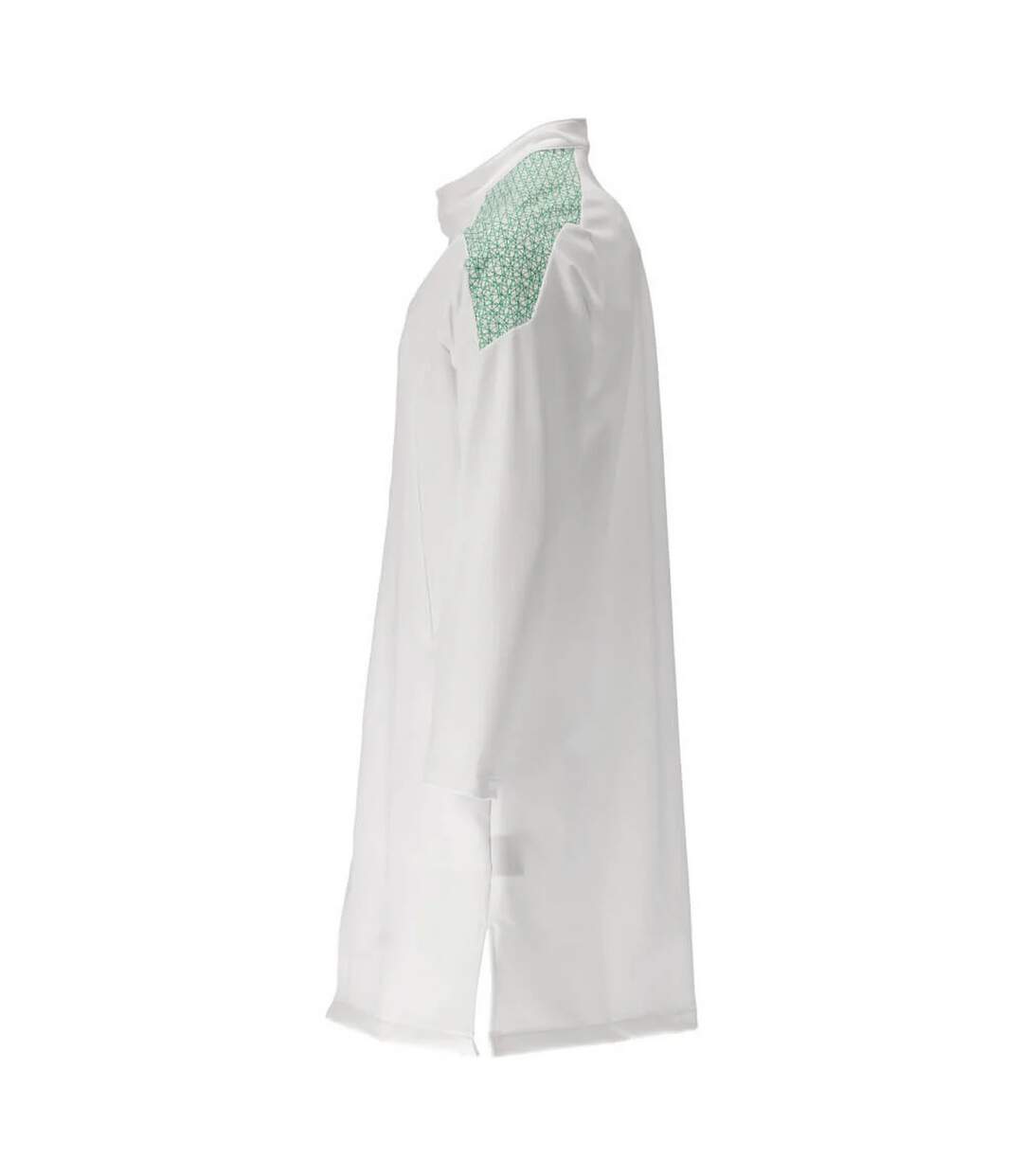 Mens Smock Food & Care Full Apron 4xl White Grass Green Mascot-2