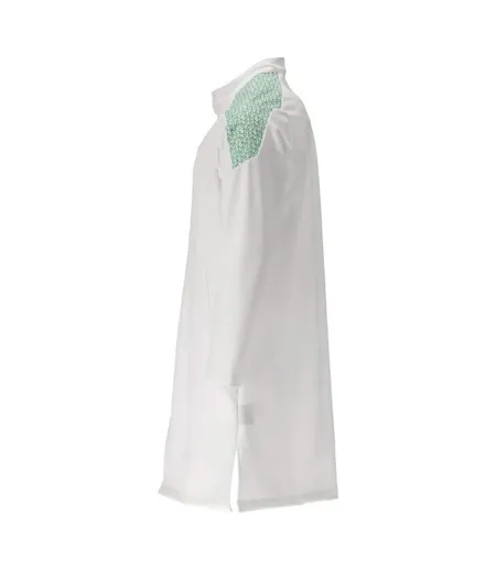 Mens Smock Food & Care Full Apron 4xl White Grass Green Mascot