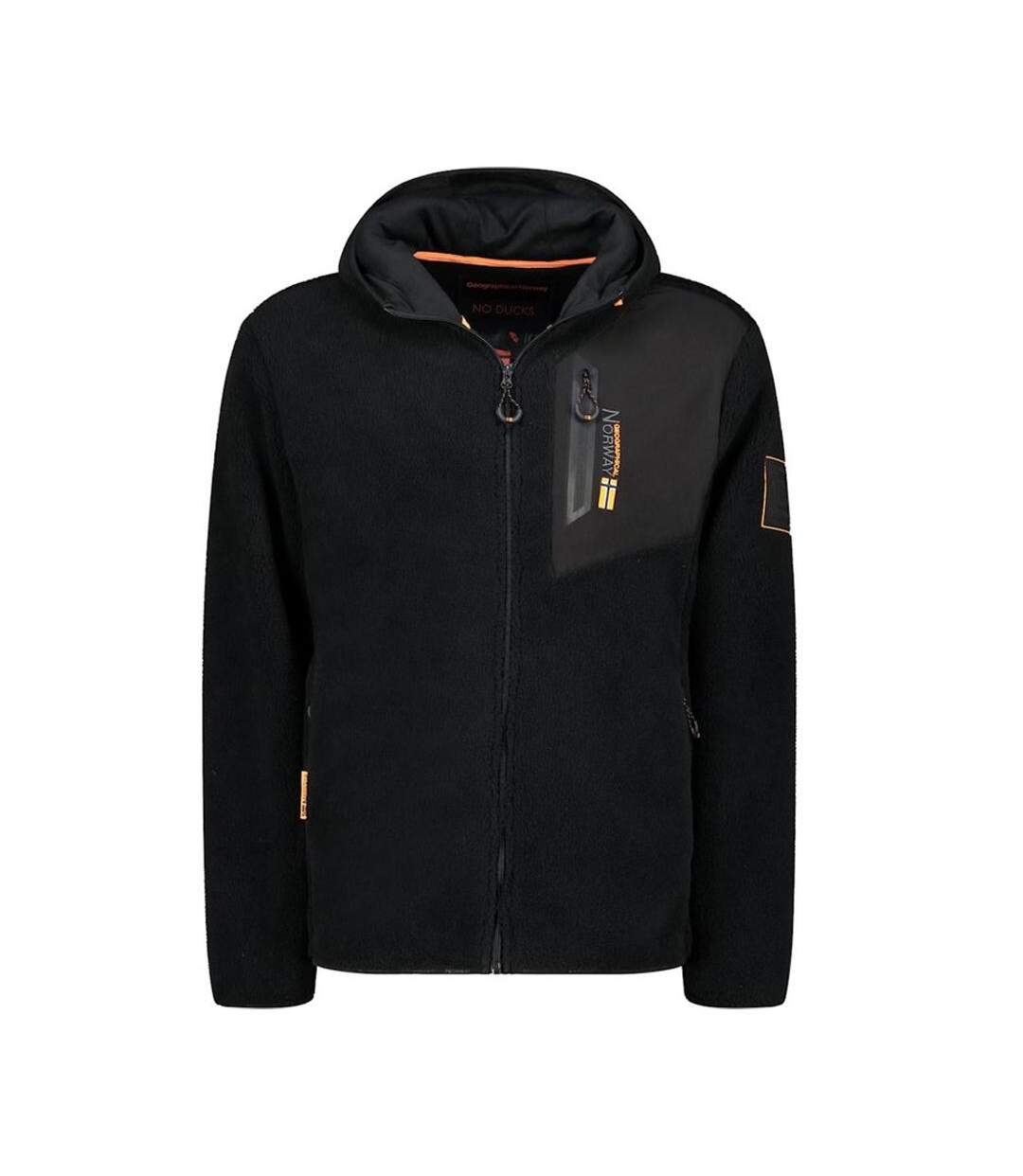 Polaire Noire Homme Geographical Norway Tenergie - 3XL-1