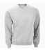 B&C Mens Crew Neck Sweatshirt Top (White) - UTBC1297