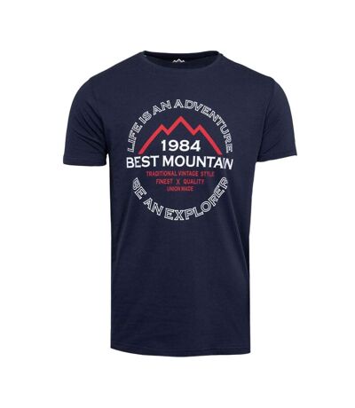 T-shirt marine homme best mountain 2005 - m