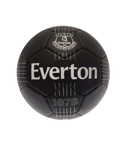 Everton F.C. - Ballon d'entraînement de foot (Noir) (Taille 1) - UTTA5148