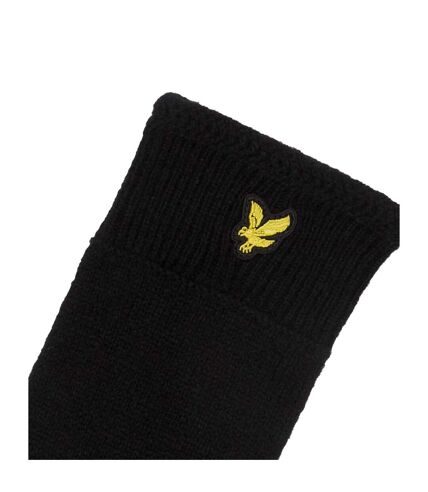 Gants racked noir véritable Lyle & Scott Lyle & Scott