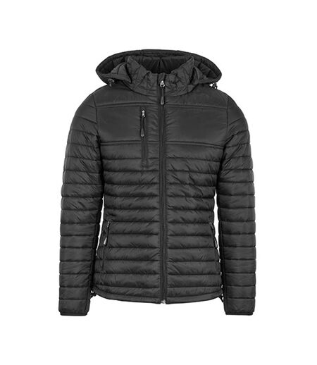 Doudoune Motif/style Matelassé Premium Femme Noir HRM