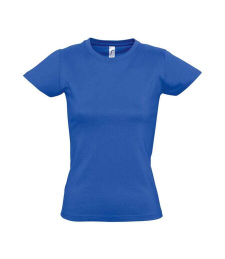 T-shirt Imperial Femme Bleu Roi SOLS