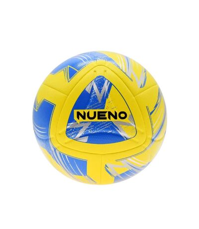 Ballon de foot nueno taille 4 jaune / bleu / argenté / blanc Precision