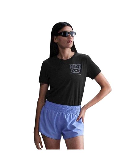 T-shirt Motif/style Swoosh Sportswear Club Femme Noir Nike
