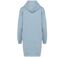 Robe sweat à capuche - Femme - PAT5005 - bleu aquamarine-3