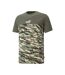 T-shirt kaki homme puma ess block - xs-1