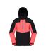Womens/ladies altitude soft shell jacket coral Mountain Warehouse-1