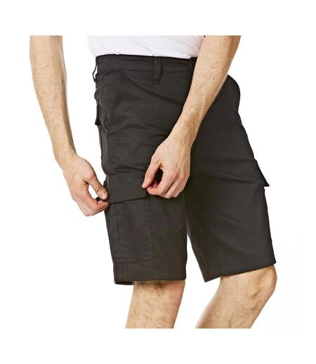 Short à poches classic homme noir Iron Mountain