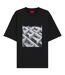 Mens Dodger Graphic T-shirt Black Hugo-2