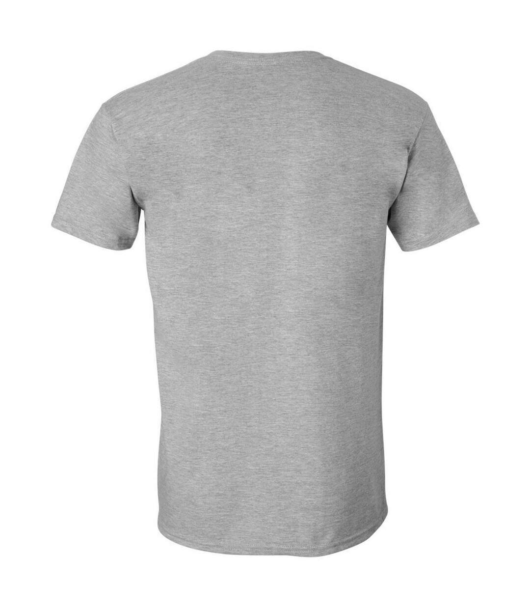 T-shirt manches courtes homme gris clair Gildan