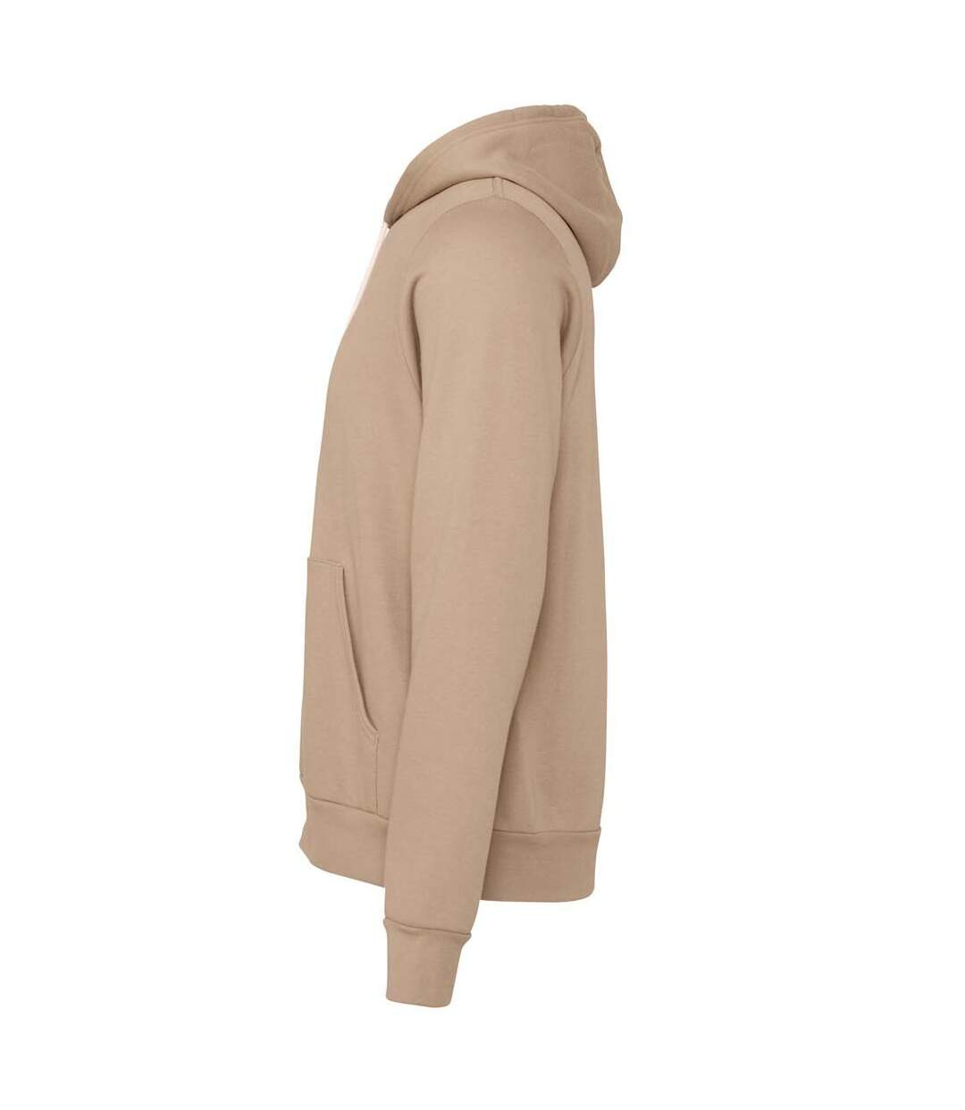 Sweat capuche unisexe marron clair Bella + Canvas-3