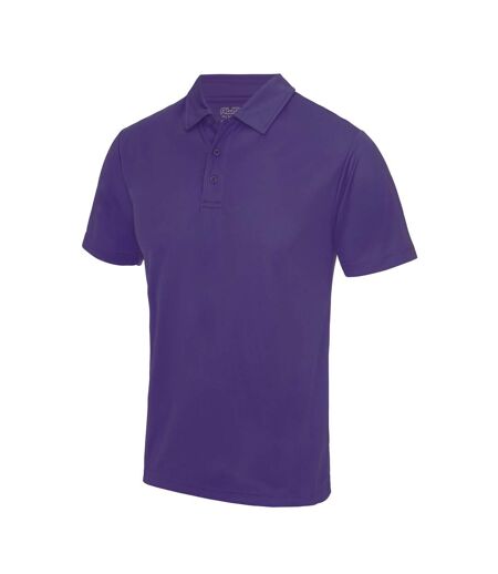 AWDis Just Cool Mens Plain Sports Polo Shirt (Purple) - UTRW691