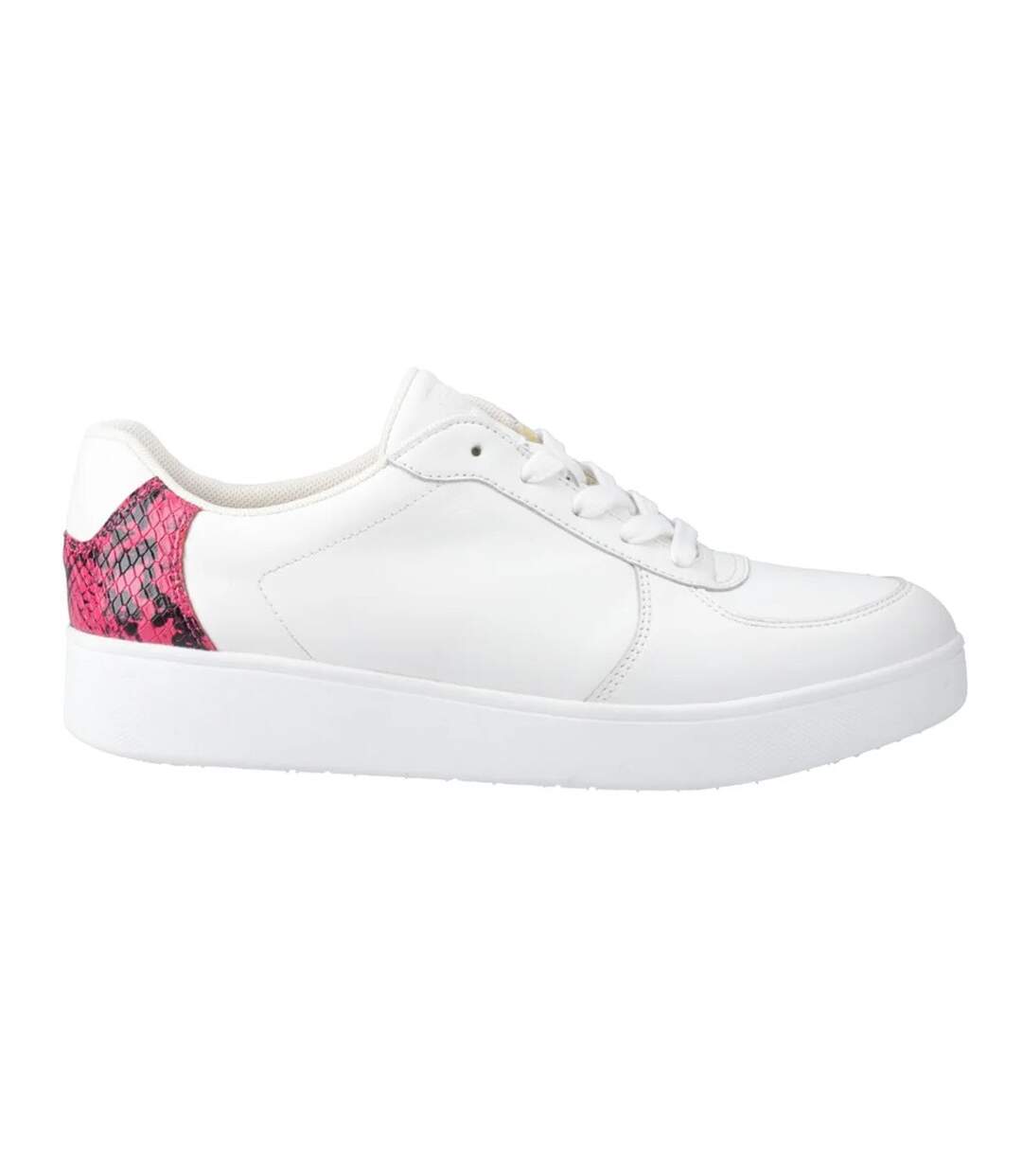 Baskets femme blanc / framboise FitFlop-4