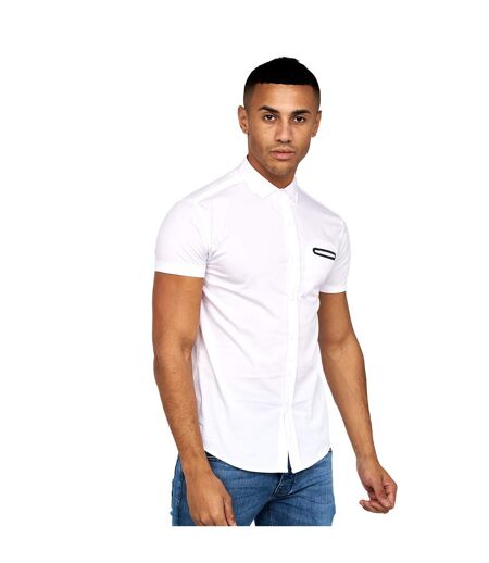 Born Rich Mens Karim Shirt (White) - UTBG252