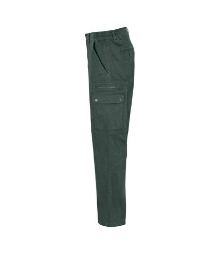 SOLS - Pantalon cargo DOCKER - Homme (Vert forêt) - UTPC5343