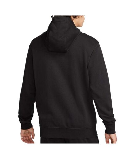 Sweat  à capuche noir homme nike club+ - l