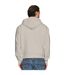 Unisex Adult Combed Cotton Oversized Full Zip Hoodie Stone Casual Classics-2