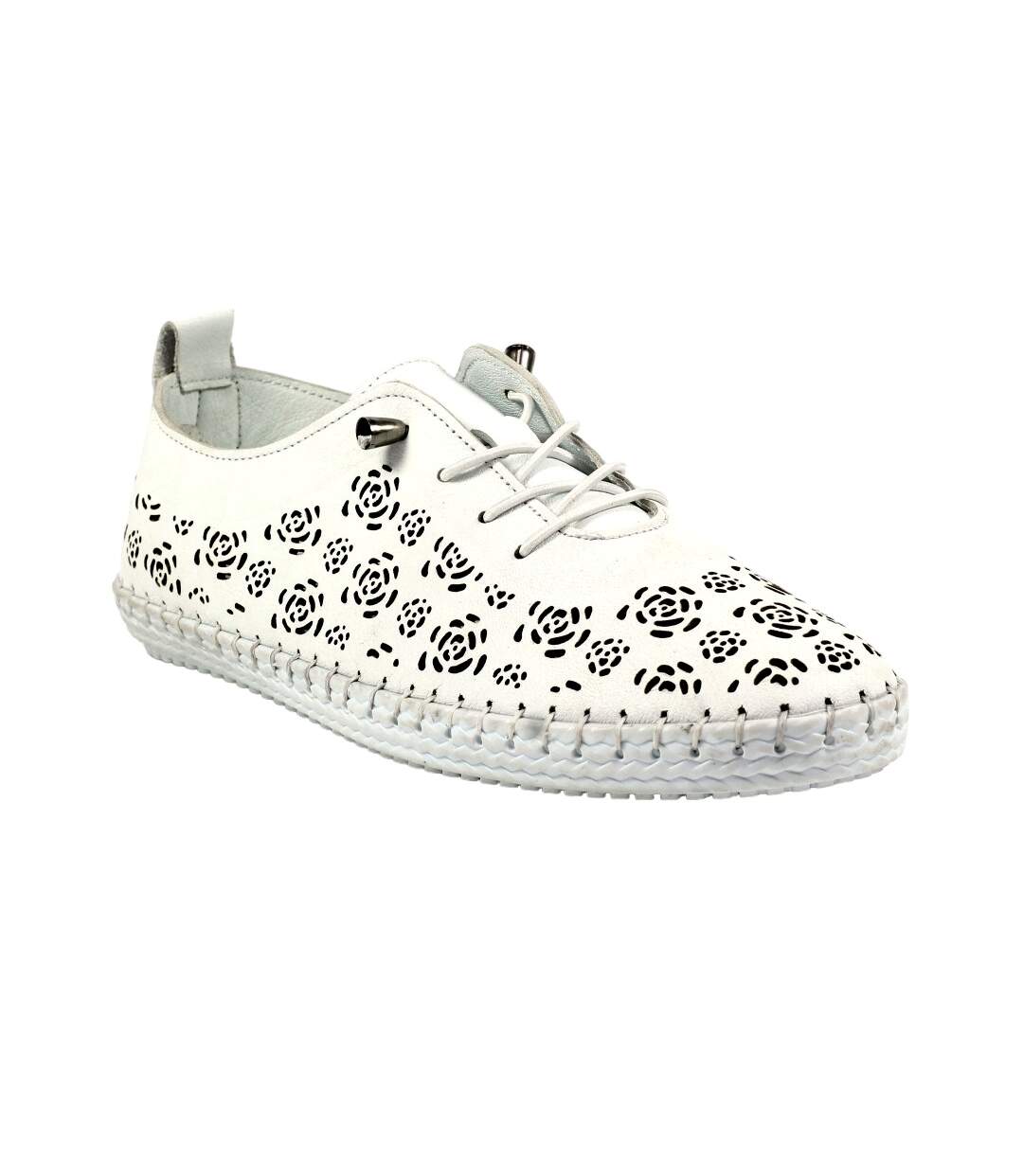 Tennis bamburgh femme blanc Lunar-1