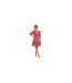 Robe Courte Manches Bouffantes Dizziano Femme Rose Imprimé Boss-1