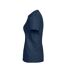 Womens/ladies Light T-shirt Dark Navy Printer-4