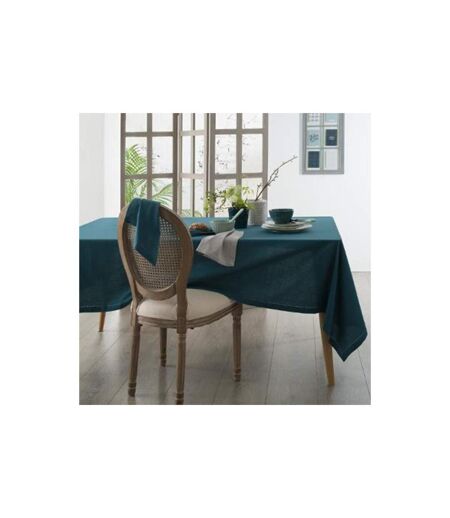 Nappe Rectangulaire Chambray 140x240cm Bleu