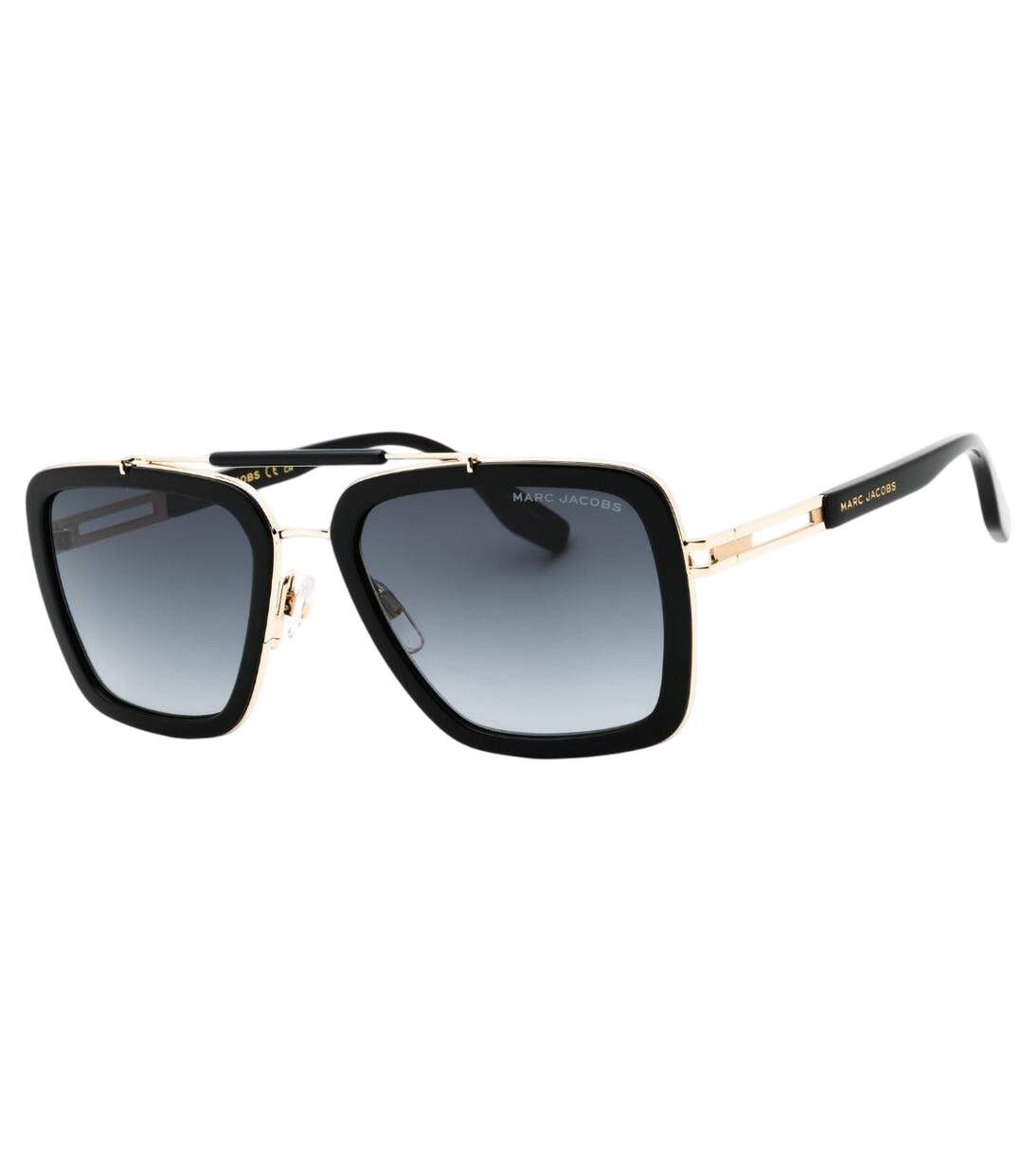 Lunettes De Soleil Motif/style Dégradé Femme Taille Unique Gris Noir Marc Jacobs-2