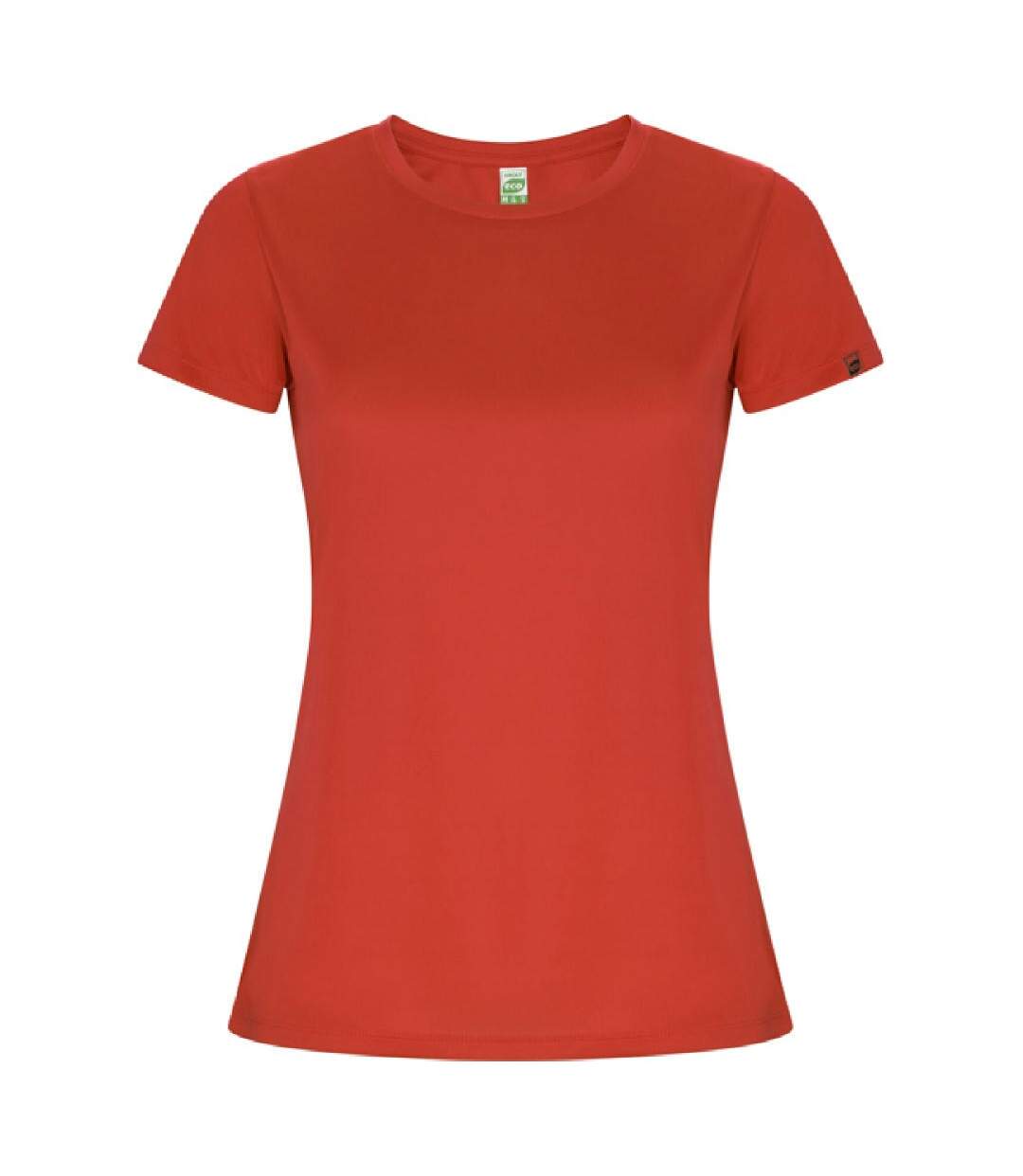 T-shirt Imola Femme Rouge Roly Eco-1