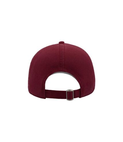 Atlantis Action 6 Panel Chino Baseball Cap (Pack of 2) (Burgundy) - UTAB428