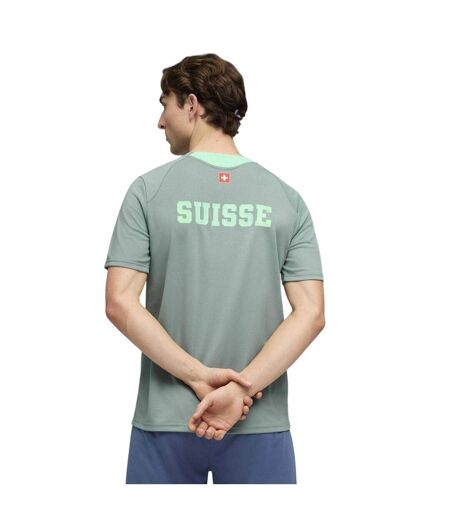 Mens World Cup 2026 Switzerland Fc Football Shirt Green White Puma