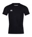 T-shirt club dry adulte noir Canterbury