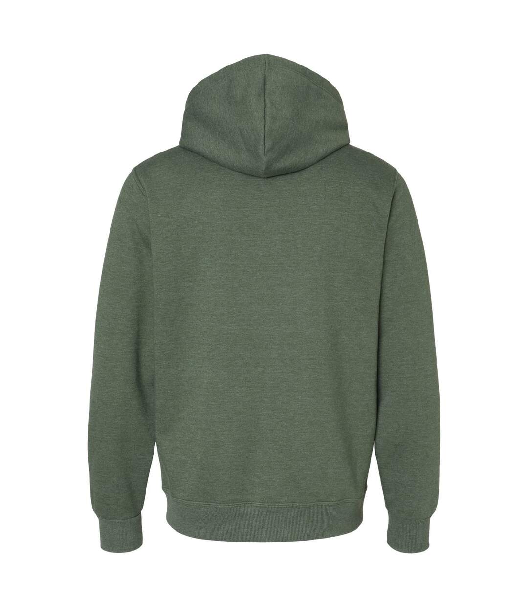 Unisex Adult Eco Premium Hoodie Military Green Heather Jerzees-3