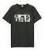 Unisex adult frohmans photos kurt cobain t-shirt charcoal Amplified-1