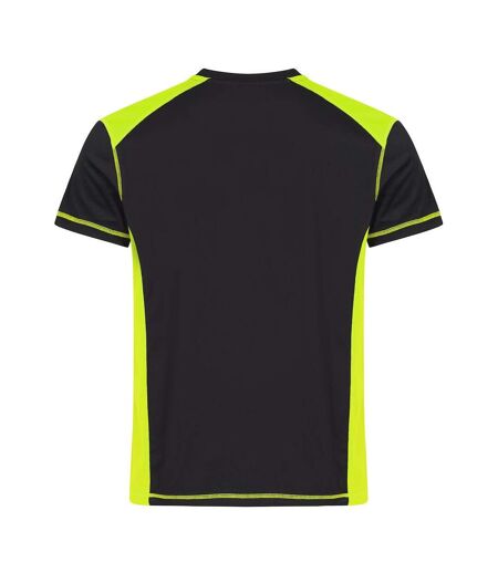 T-shirt Ambition Homme Jaune Fluo Clique