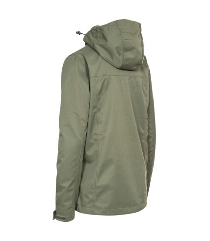 Trespass Womens/Ladies Emeson DLX Hooded Waterproof Jacket (Moss) - UTTP4189